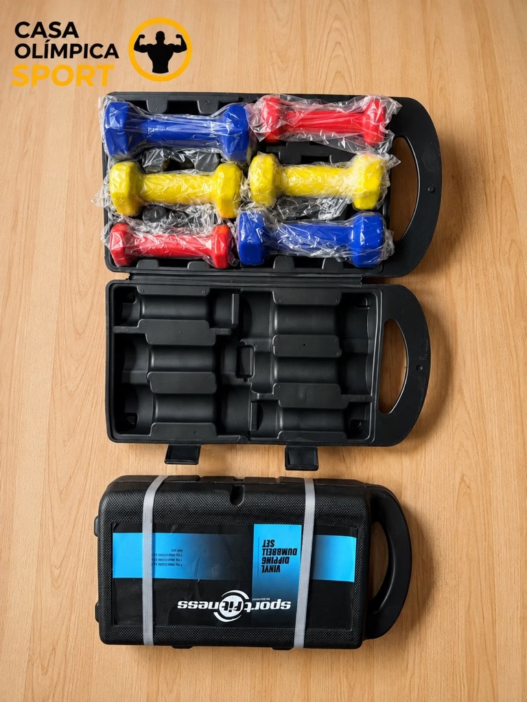 💪 Kit de Mancuernas 6 KG — Fuerza Compacta, Entrenamiento Completo