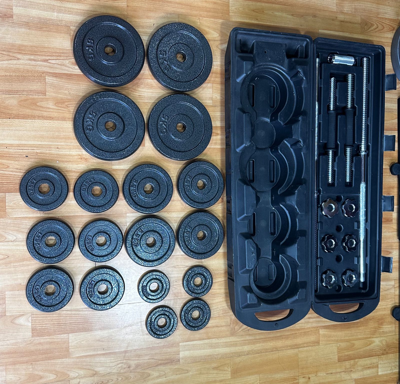 Kit de pesas de 50Kg