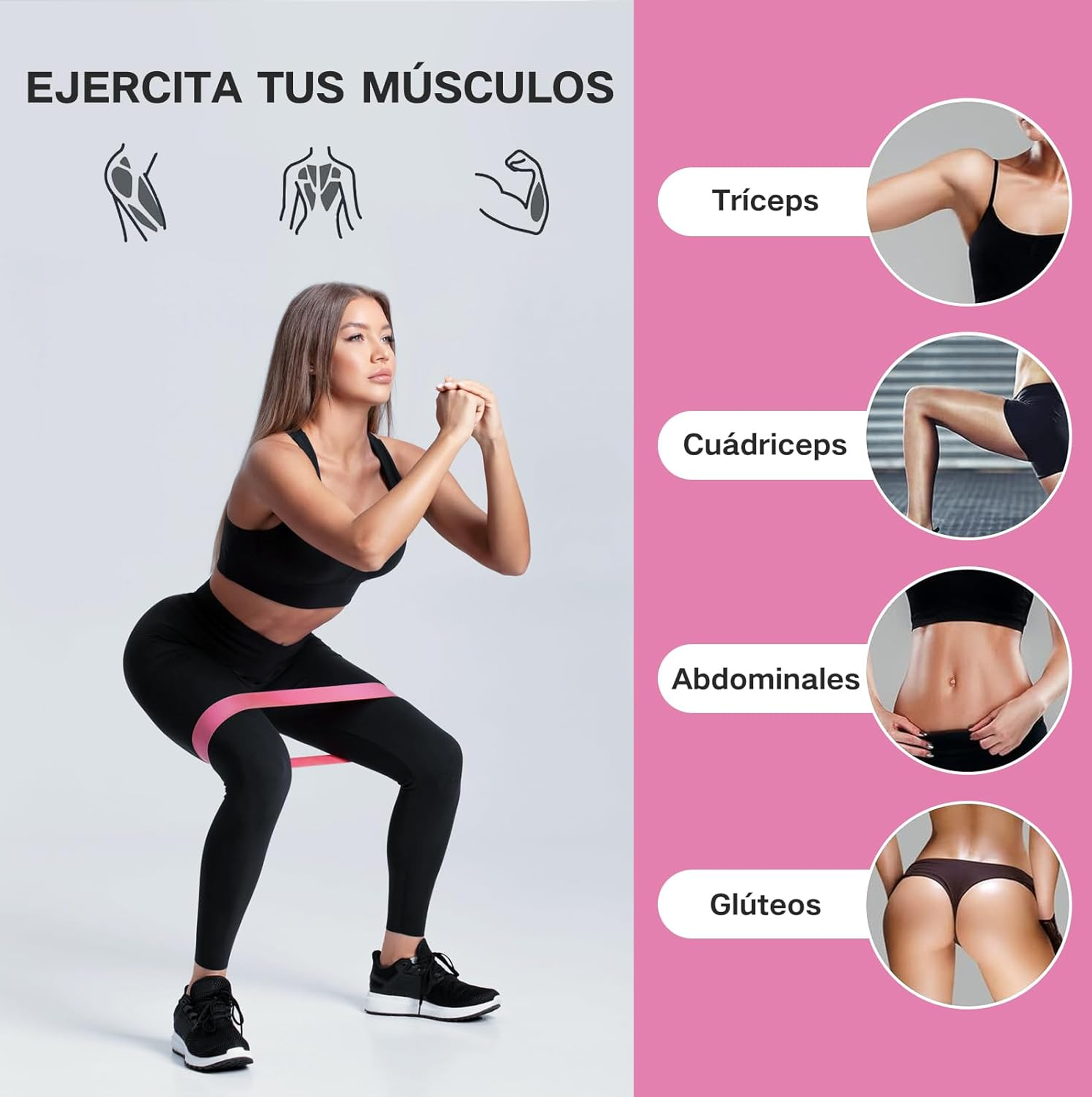 SET BANDAS ELASTICAS 5 NIVELES