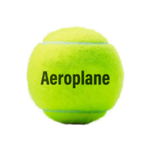 PELOTA DE TENIS AEROPLANE