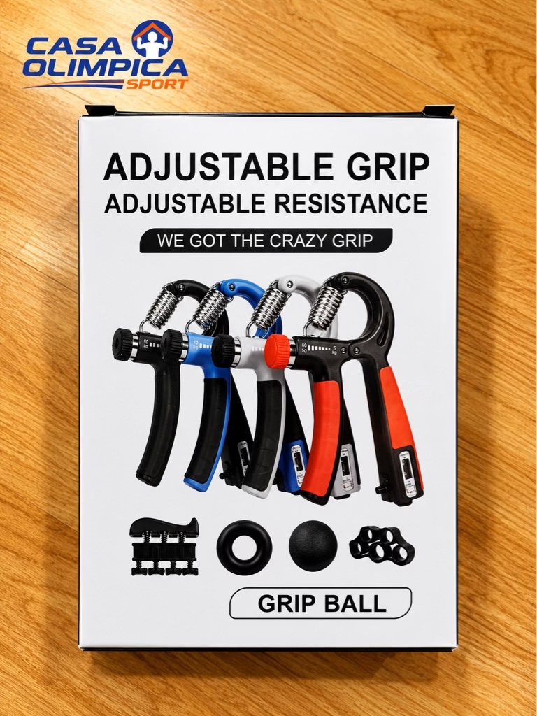 💪 Kit Hand Grip Set X5 SportFitness — Fortalece, Tonifica y Protege tus Manos y Antebrazos