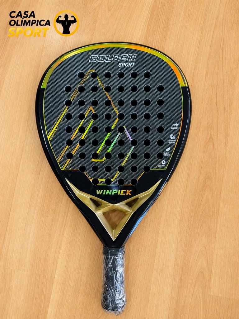 🎾 Raqueta de Pádel Golden — Potencia, Control y Prestigio en Cada Golpe