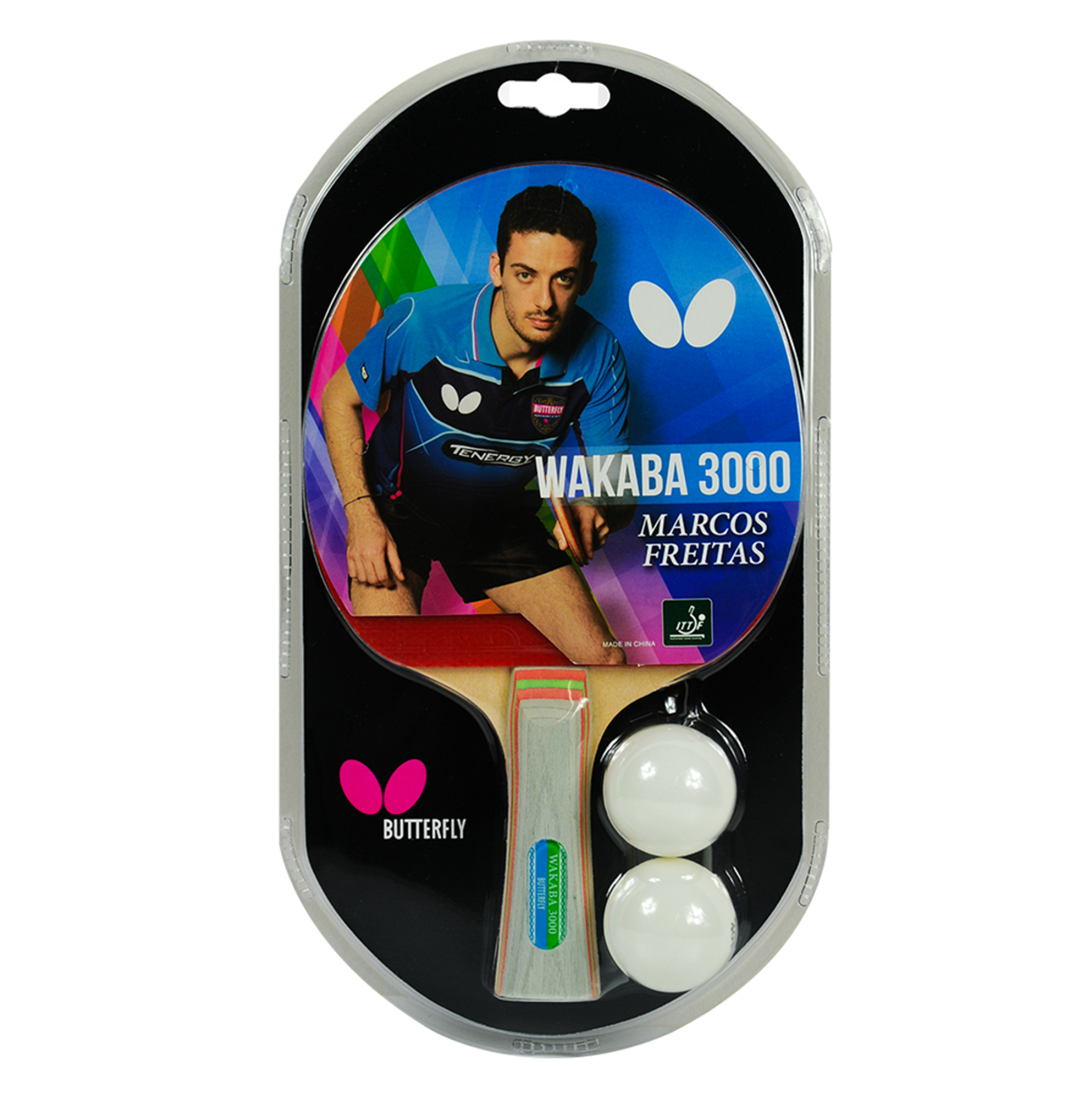 RAQUETA PING PONG WAKABA 3000