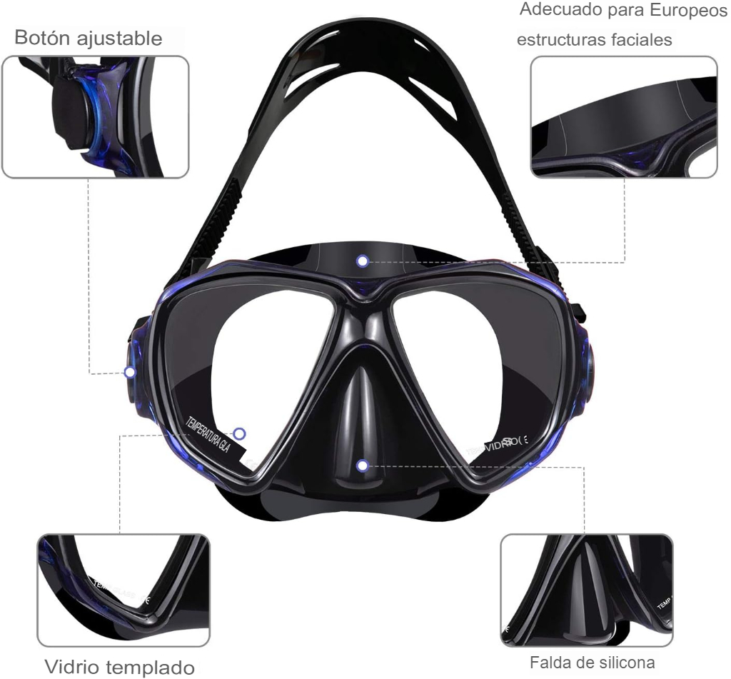 SET DE SNORKEL DORLLE