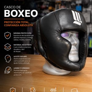 CASCO DE BOXEO SEMI PROFECIONAL