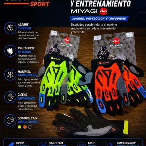 💪 Guante Deportivo Miyagi — Ligereza, Agarre y Protección Total